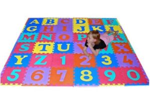 36 Alphabet and 10 Number Floor Mat