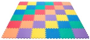 6 Colors Rainbow Foam Wonder Mat