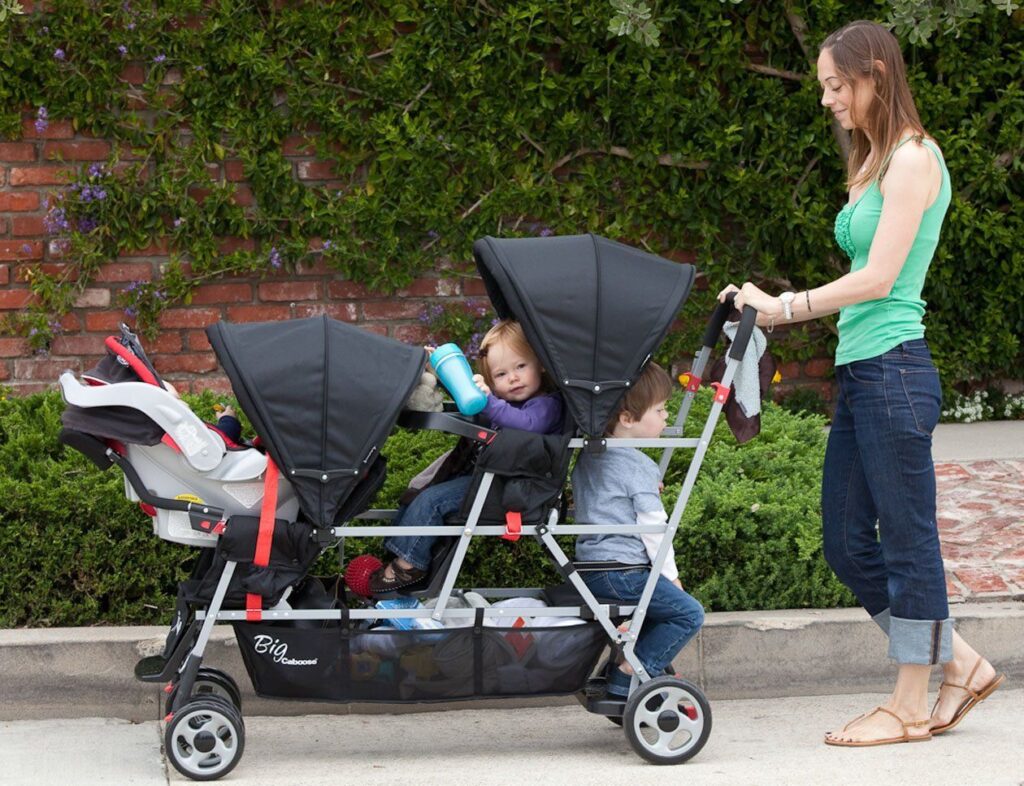 Joovy Big Caboose Stand-On Tandem Triple Stroller - 2024 Review