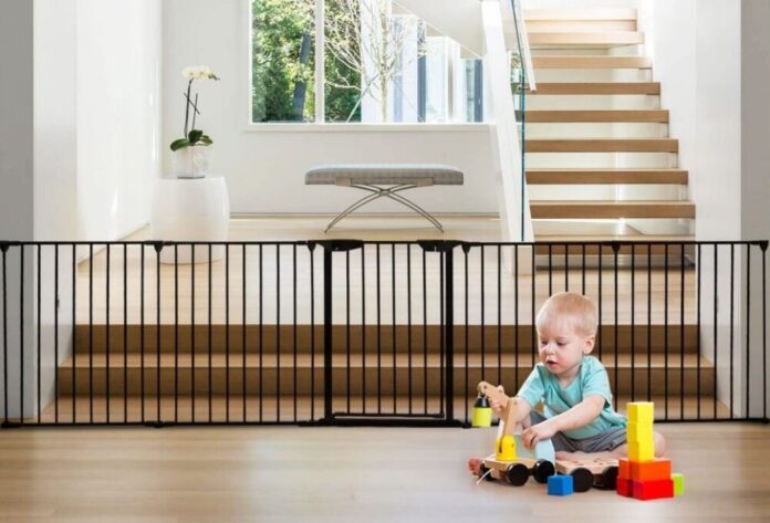 best baby gate for large opening