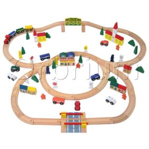 orbrium-triple-loop-wooden-train-set