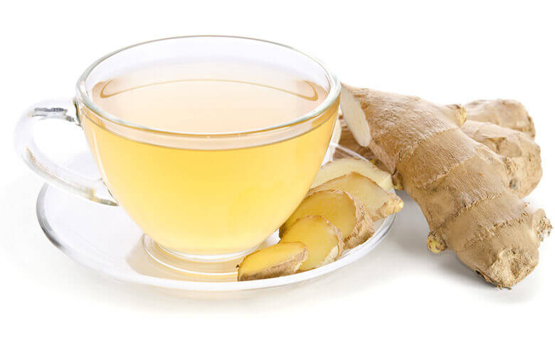 ginger tea reduce belly fat