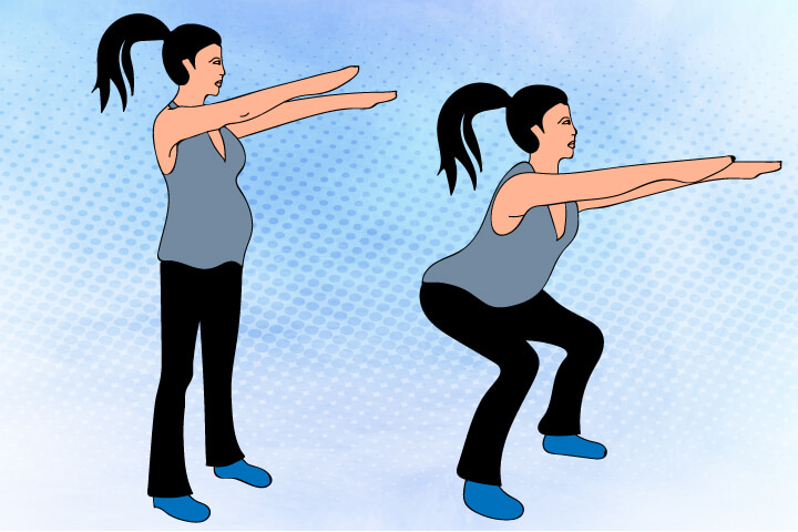 squatting exercise in pregnancy