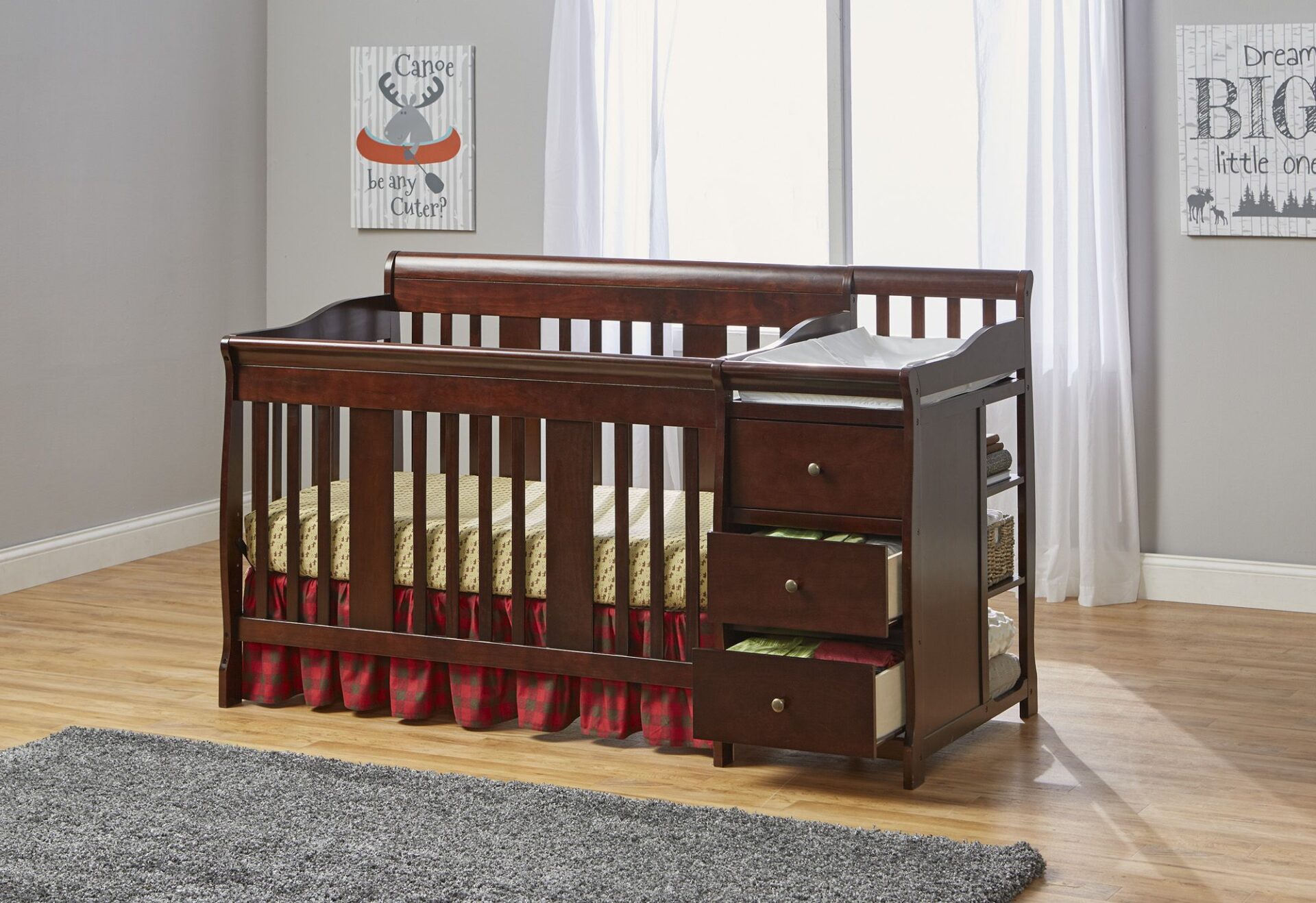 5 Best Convertible Cribs With Changing Table 2024 Guide and Reviews