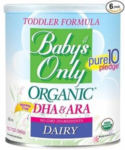 Baby’s Only Dairy with DHA Toddler Formula