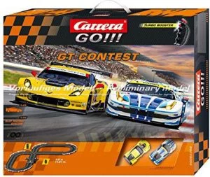 Carrera Go!!! GT Contest- Slot Car Race Track Set 