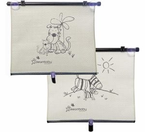 Dreambaby 2 Count Car Roller Shade by Dreambaby
