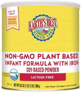 Earth’s Best Organic Soy Infant Formula with Iron