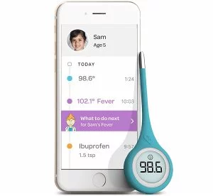 Kinsa QuickCare Smart Digital Thermometer