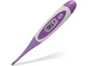 Purple Safety Baby Digital Thermometer