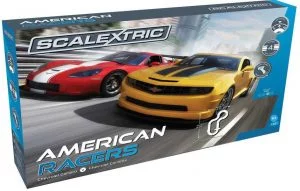 Scalextric American Racers 1:32 Slot Car Race Track Playset