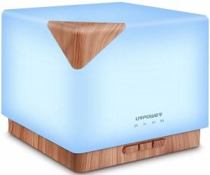 URPOWER Square Aromatherapy Essential Oil Diffuser Humidifier