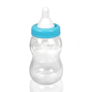 13" BIG LARGE JUMBO Fillable Bottle Baby Shower Favors Decor Blue Pink Bank Girl