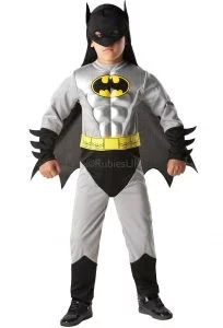 3-4 Years Boys Batman Costume With Armour