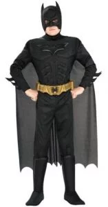 Batman Dark Knight Rises Child’s Deluxe Muscle Chest Batman Costume with Mask