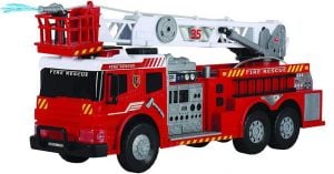 Dickie Toys 24” Light and Sound Fire Brigade Vehicle (With Working Pump)