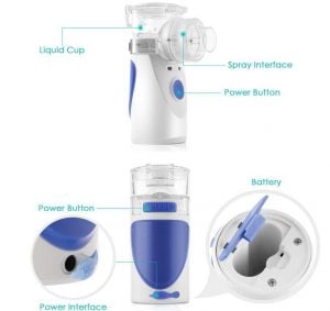 Portable Mesh Steam Inhaler