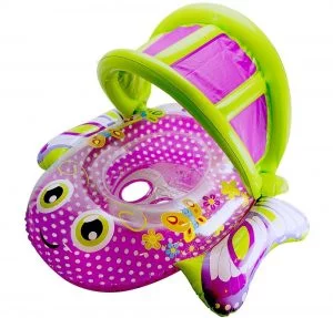 SwimSchool Bouncing Butterfly Baby Pool Float