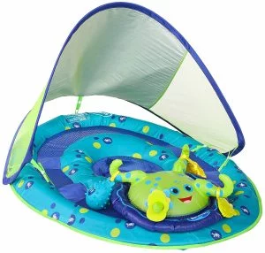 SwimWays Baby Spring Float Activity Center with Canopy