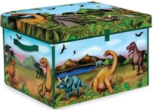 ZipBin 160 Dinosaur Collector Toy Box & Play Set