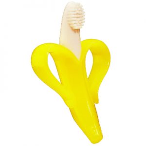 Baby Banana Infant Training Toothbrush and Teether