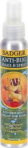 Badger Anti-Bug Repellent Spray - 100% Natural and Certified Organic