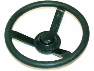 Eastern Jungle Gym Green Plastic Steering Wheel Swing Set