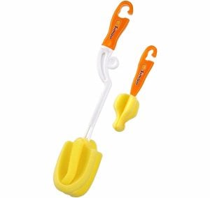 Simba Baby Rotary Spinning Bottle and Nipple Brush Set