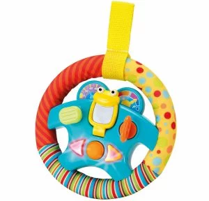 Steering Wheel Toy “My Little Driver” with Motion Sensors