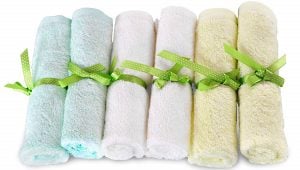 THE BROOKLYN BAMBOO Highly Absorbent Durable Washcloths