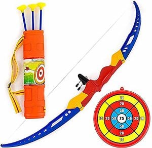 Toysery Bow and Arrow for Kids – 13-inch Archery Bow 