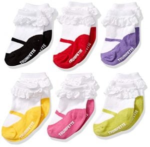 Trumpette Baby Girl Pack of 6 Socks