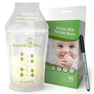 Bonafide Baby Chemical-Free Breastmilk Storage Bags