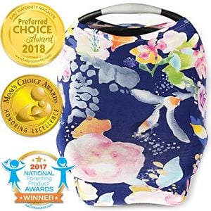 Kids N’ Such Floral Pattern Breathable Nursing Cover