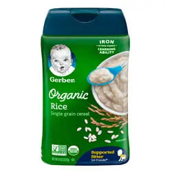 Gerber Organic Rice Cereal