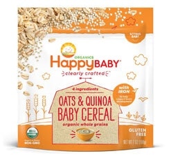 Happy Baby Organic Clearly Crafted Cereal