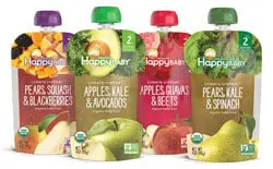 Happy Baby Organic Clearly Crafted Stage 2 Baby Food