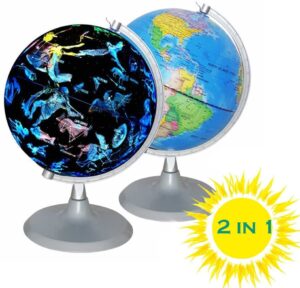 CYHO Illuminated World Globe