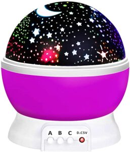 ATOPDREAM Amusing Moon Star Projector Light