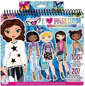 Fashion Angels I Love Fashion Sketch Portfolio for Kids