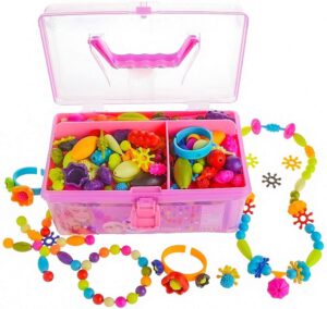 Gili Pop Beads, Jewelry Making Kit, Necklace Bracelet Creativity Snap Set