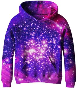 SAYM Big Girls Galaxy Hoodie