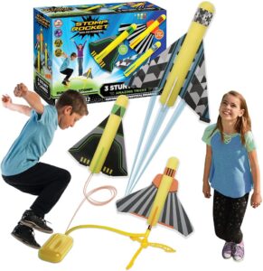 The Original Stomp Rocket Stunt Planes Launcher