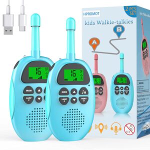 HPROMOT Walkie Talkies for Kids Rechargeable