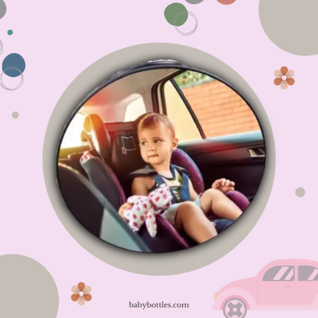 Baby Car Mirror Suction Cup, Forward Facing Baby Rear View Mirror for Car