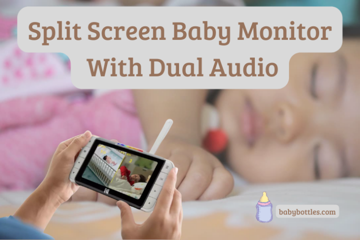 Best Split Screen Baby Monitor With Dual Audio WiFi & No WiFi for parents