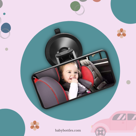Feadem Baby Car Mirror Rear Facing – View Infant_Toddler in Back Seat