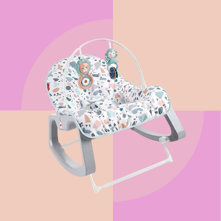 Fisher-Price Floral Confetti Baby Swing