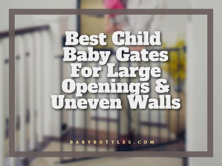 Best Child Baby Gates For Large Openings & Uneven Walls